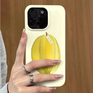 Yellow Fruit Design Phone Case